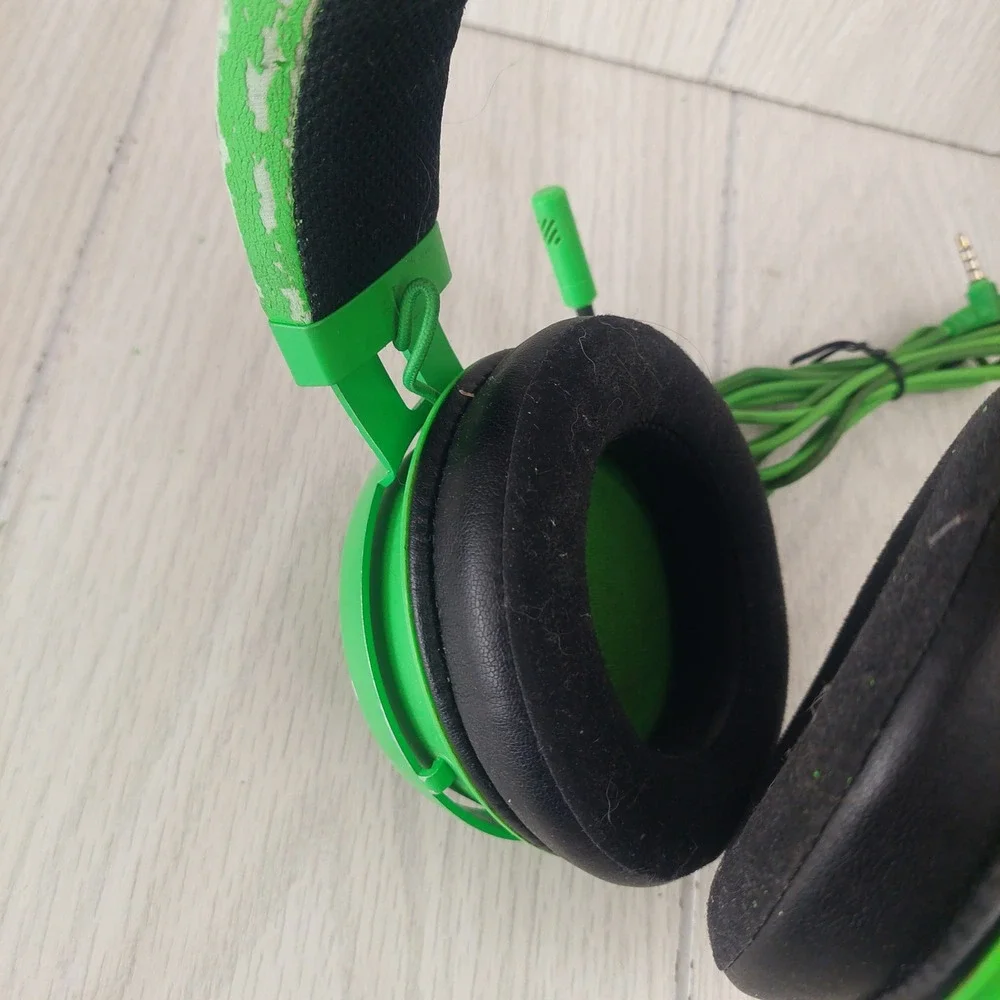 Razer Kraken Gaming Headset Unisex OS Green Wired Retractable Mic Headband